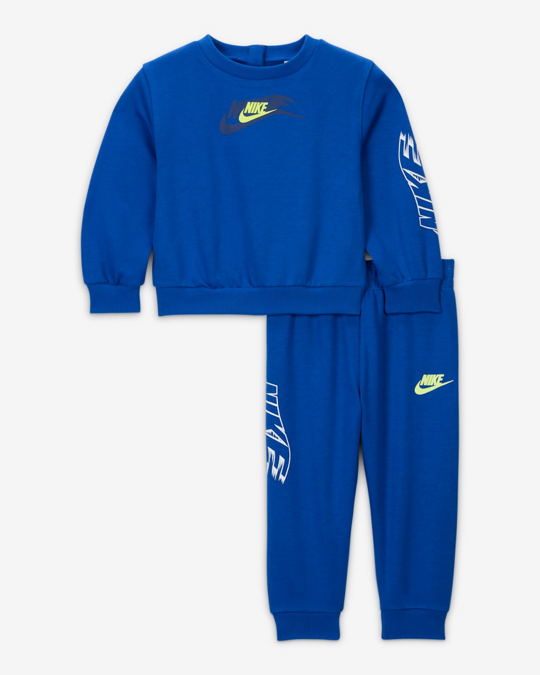Nike Sportswear Baby On the Move 2-Piece Crew Set - Game Royal