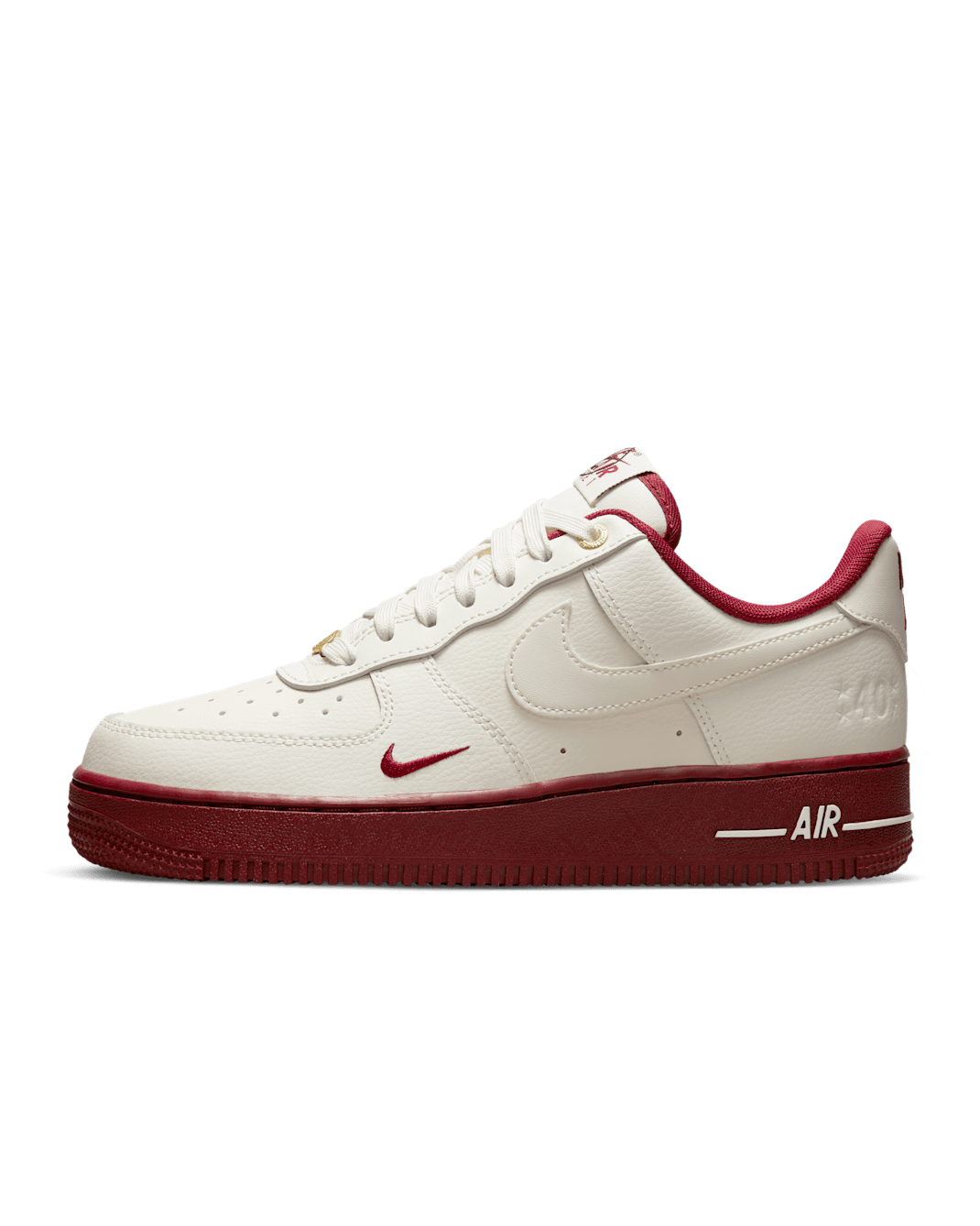 Nike Air Force 1 '07 SE Women's Shoes - Sail/Metallic Gold/Black/Team Red