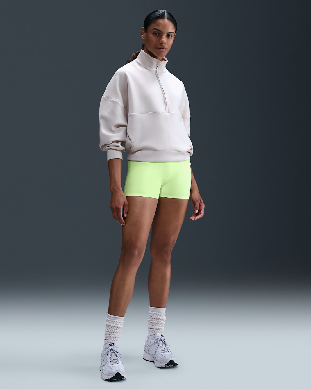 Nike Form Women's Boyshorts - Barely Volt/Clear