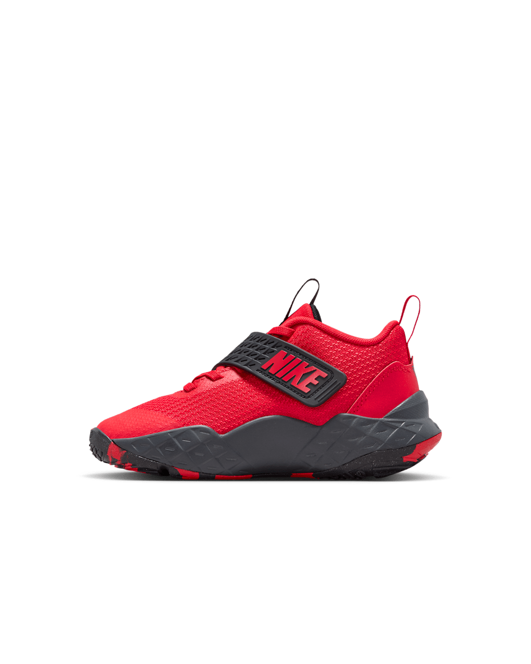 Nike Team Hustle D 12 kleuterschoenen - University Red/Zwart/Anthracite/University Red