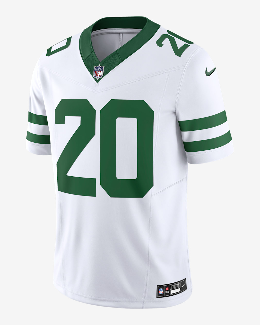 Jersey de fútbol americano Nike Dri-FIT de la NFL Limited para hombre Breece Hall New York Jets - Blanco