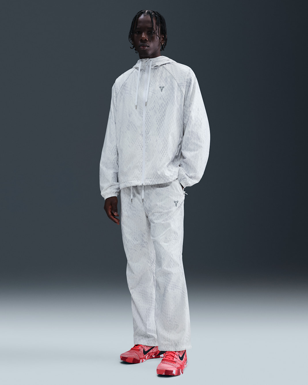 Kobe Men's Lightweight Woven Trousers - White