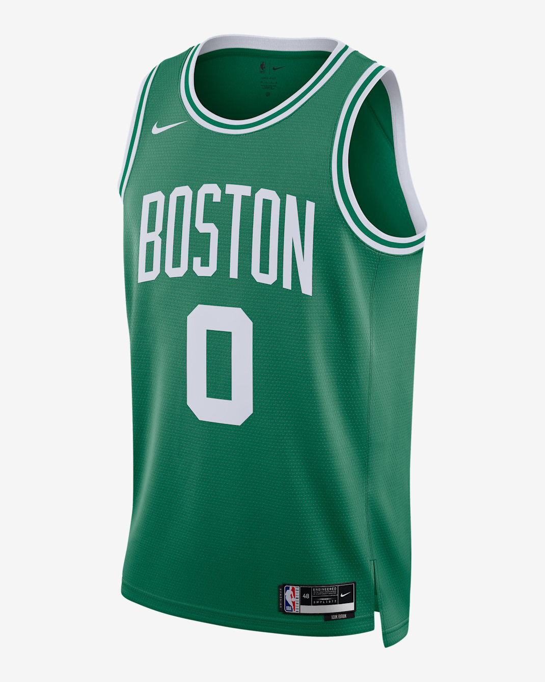 Boston Celtics Icon Edition Men's Nike Dri-FIT NBA Swingman Jersey - Clover