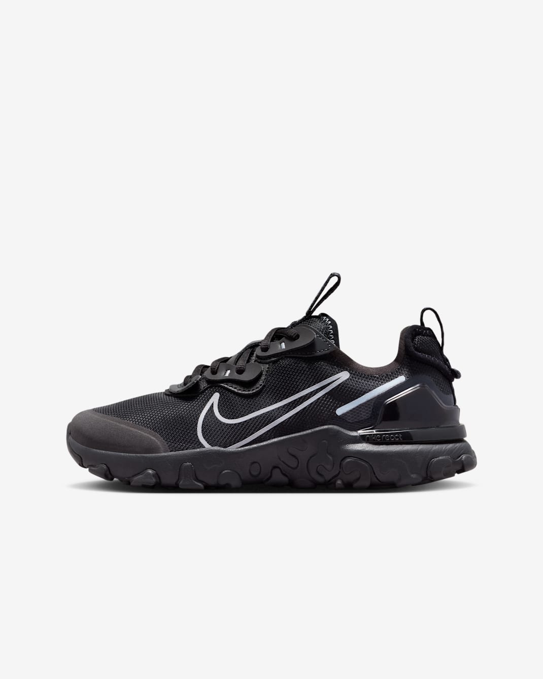 Chaussures Nike React Vision pour ado - Noir/Anthracite/Celestine Blue