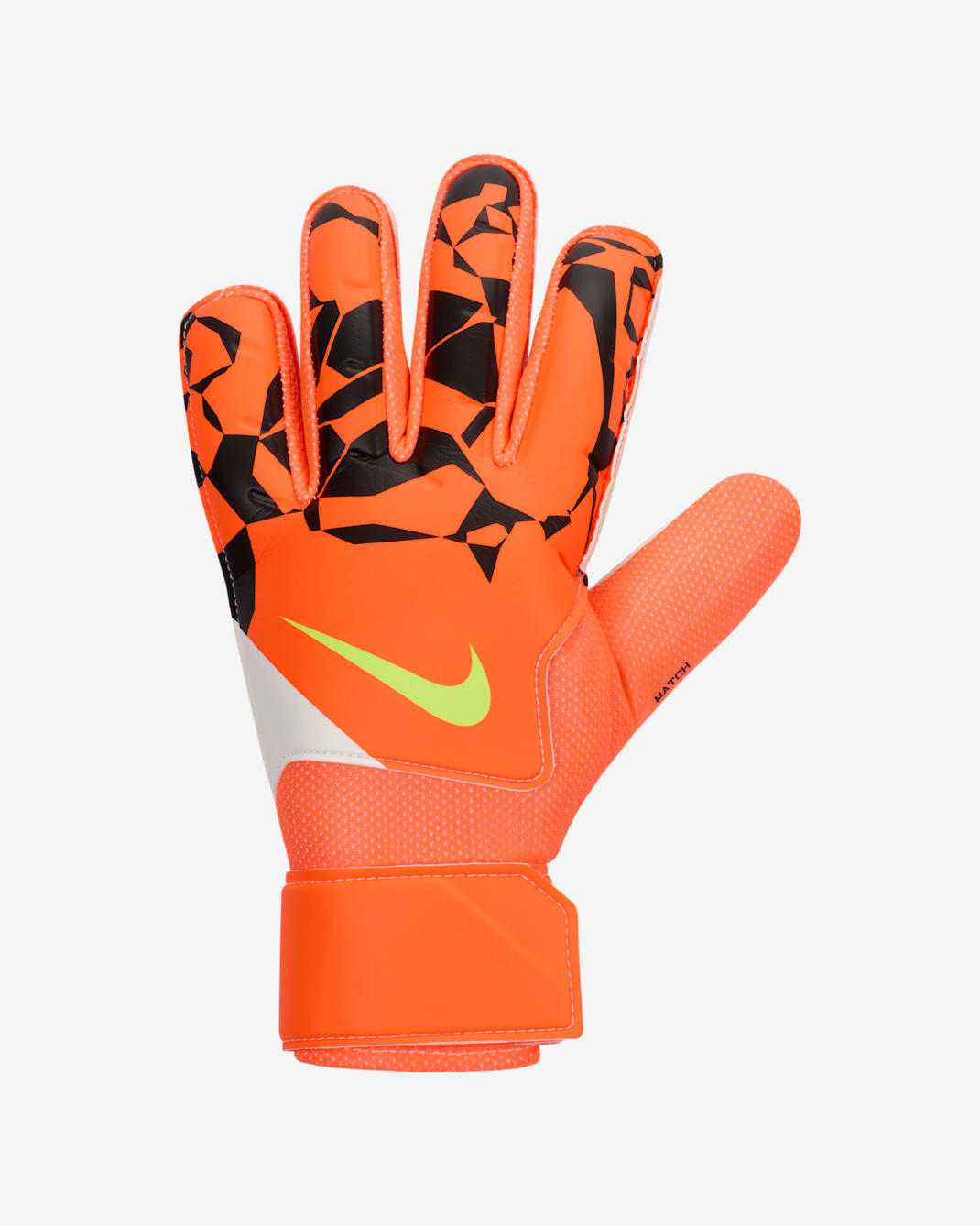 Nike Match Goalkeeper Football Gloves - Hyper Crimson/Black/Volt