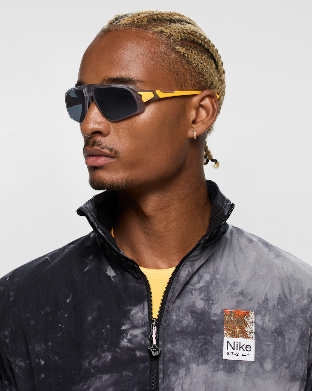 Lentes de sol Nike Flyfree - Gris lobo/Oro