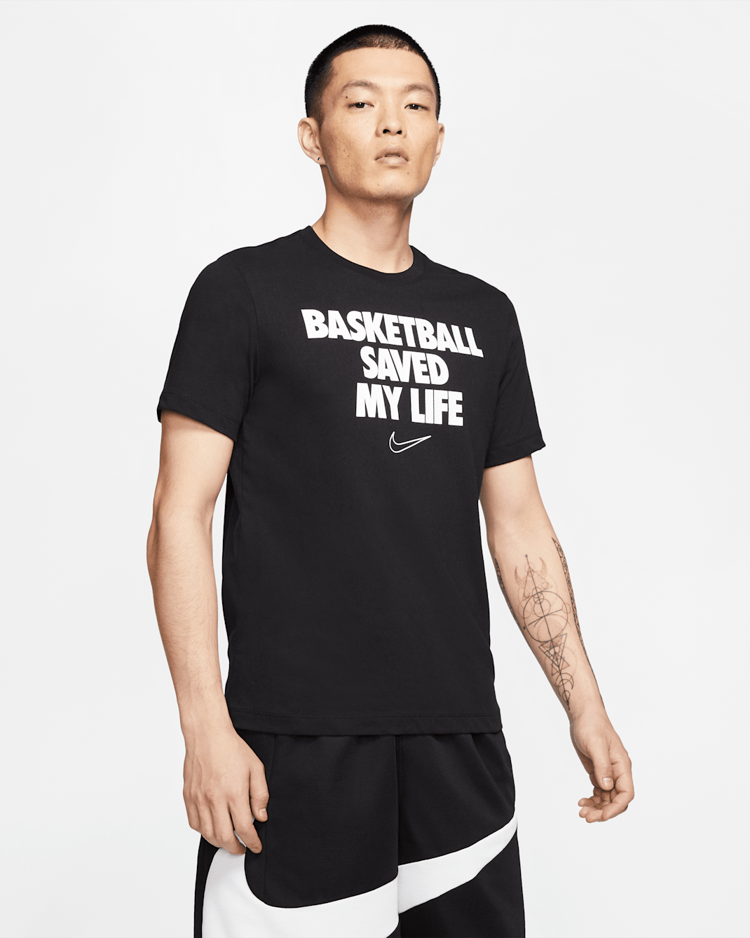 Nike Dri-FIT "My Life" Basketball-T-Shirt für Herren - Schwarz