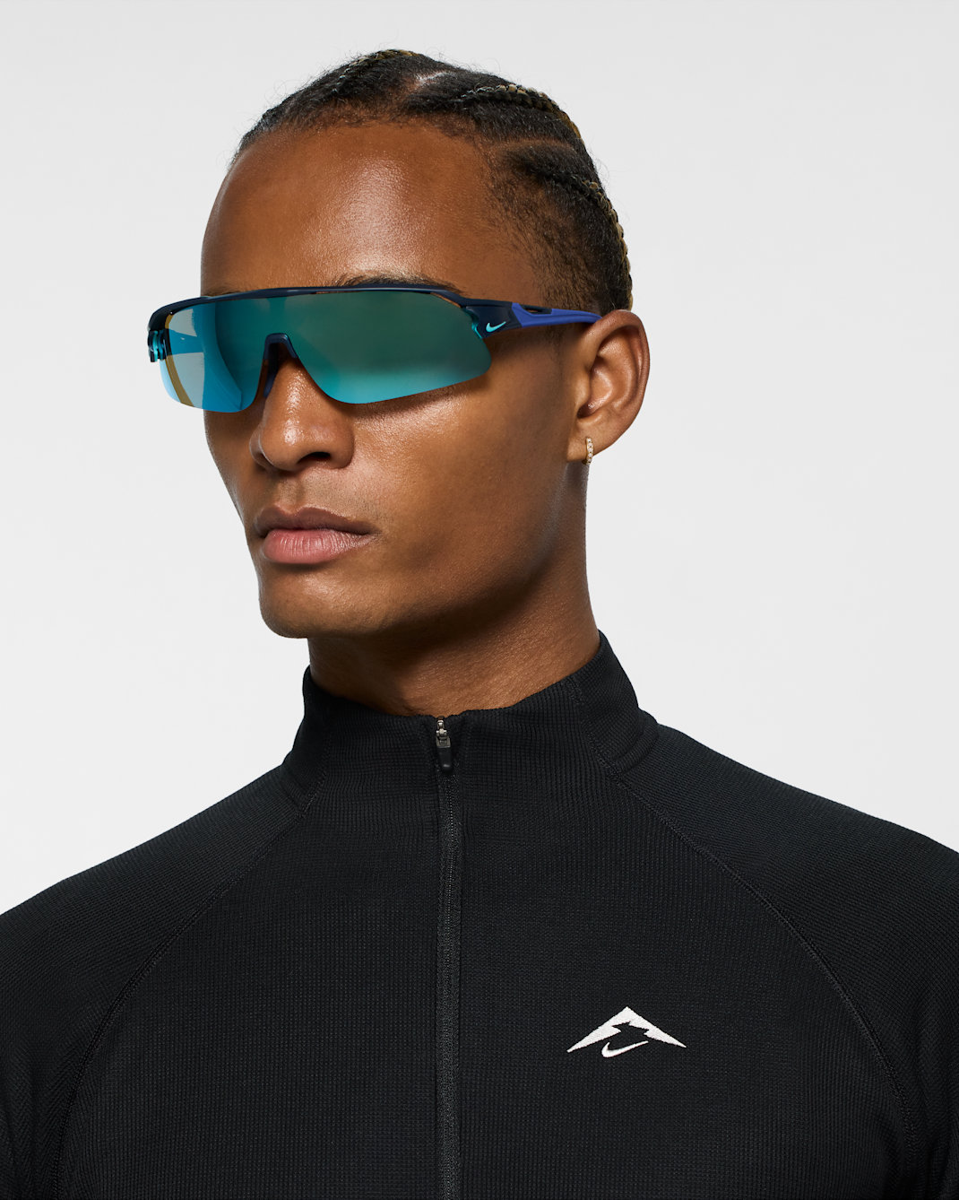 Nike Flyfree Shield Polarized Sunglasses - Obsidian