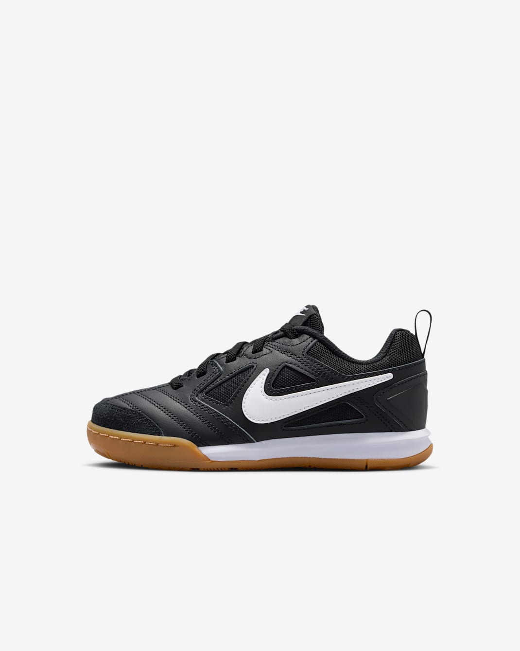 Nike Gato Little Kids' Shoes - Black/Black/Gum Light Brown/White