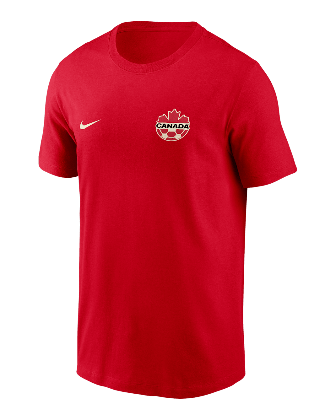 Playera de fútbol Nike Dri-FIT para hombre Canada - Rojo universitario