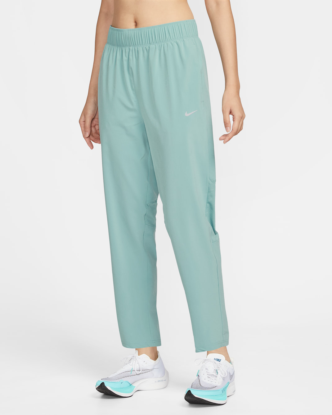 Nike Dri-FIT Fast Women's Mid-Rise 7/8 Running Trousers - Cannon