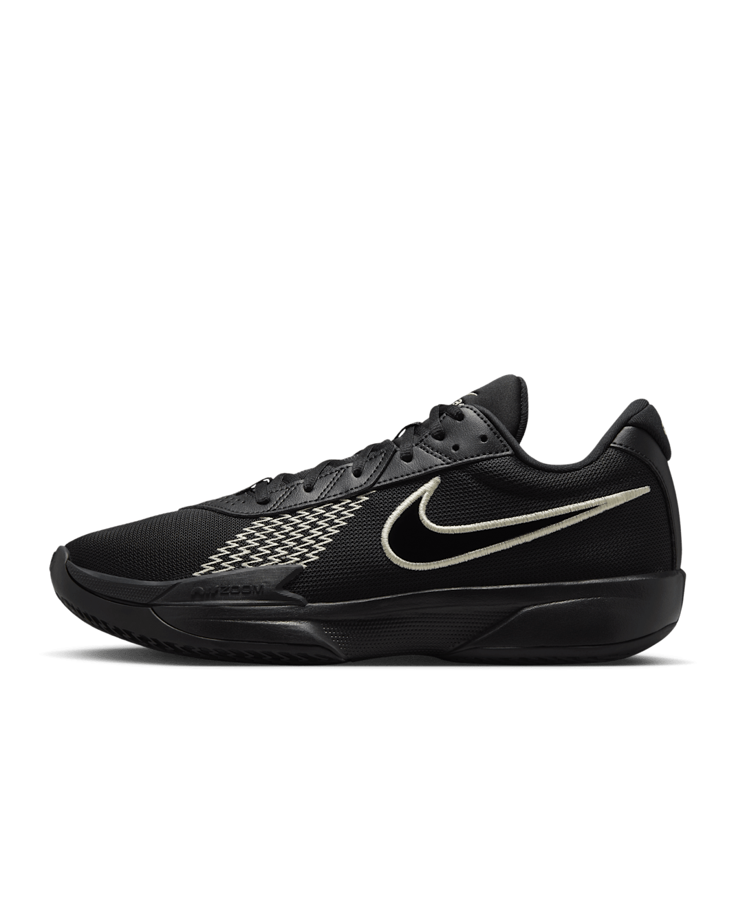 Nike G.T. Cut Academy EP Basketball Shoes - Black/Black/Alabaster