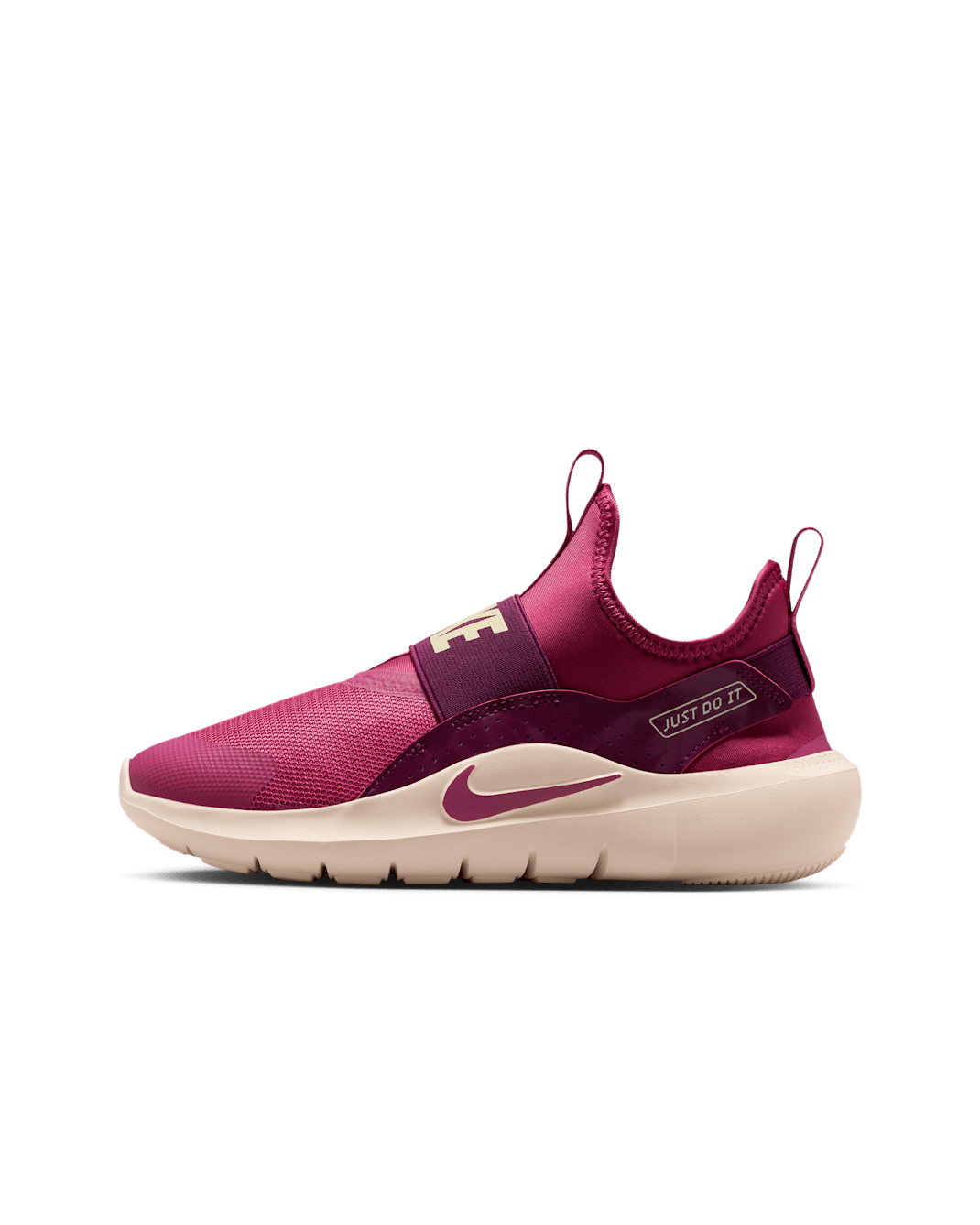 Tenis de correr para niños grandes Nike Flex Runner 4 - Burdeos/Guayaba hielo/Remolacha dulce