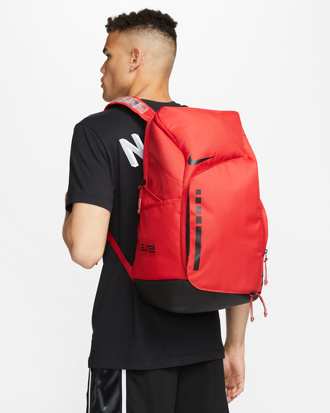 Mochila Nike Hoops Elite (32L) - Rojo universitario/Negro/Negro