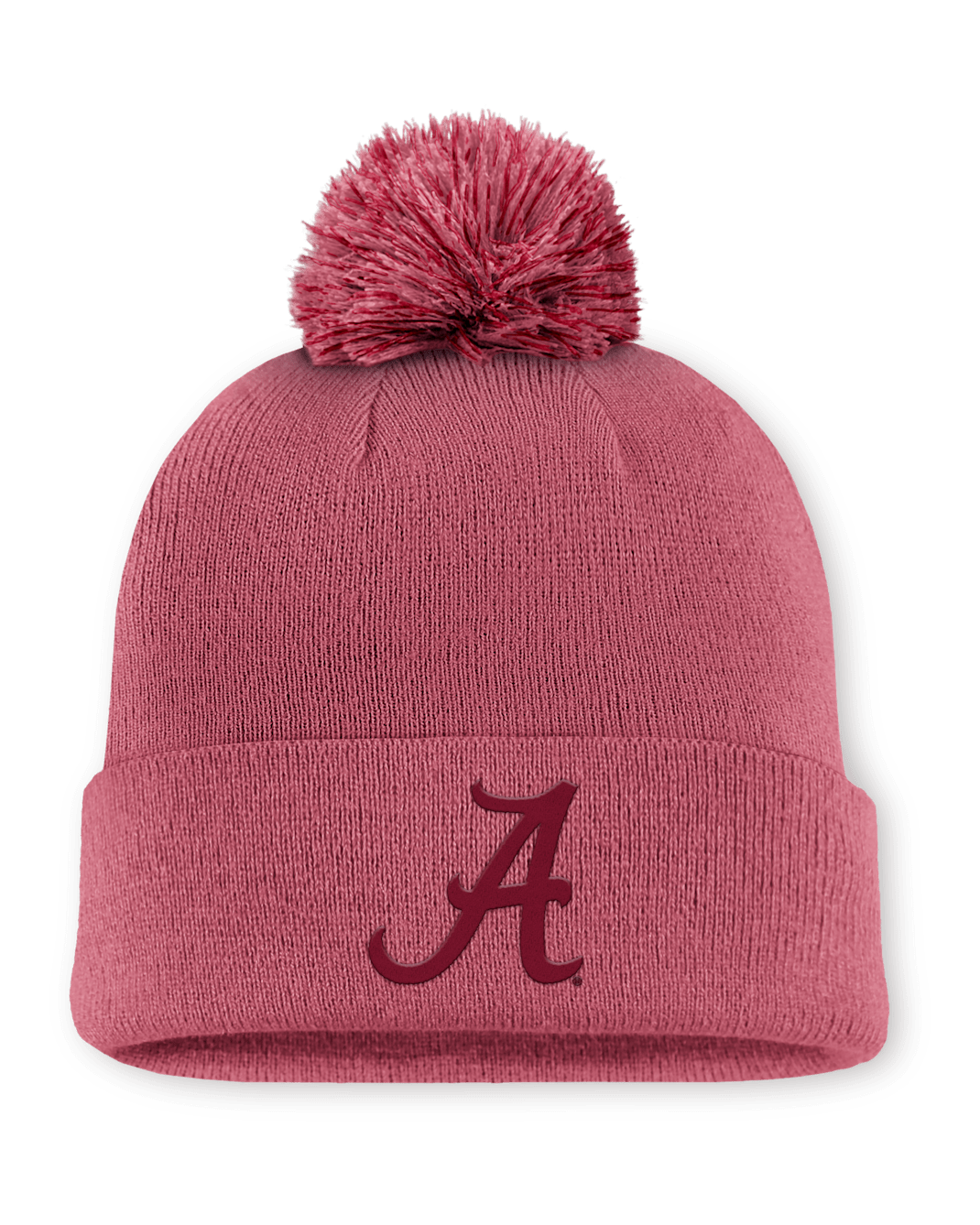 Alabama Primetime Campus Toned Men's Nike College Cuffed Pom Beanie - Pink