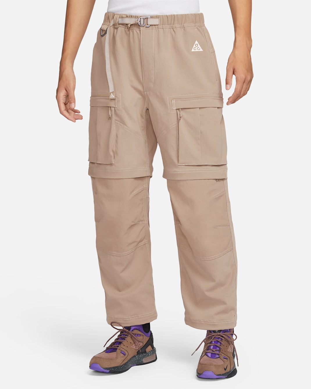 나이키 ACG '스미스 서밋' 남성 카고 팬츠 - 카키/라이트 아이언 오어/서밋 화이트