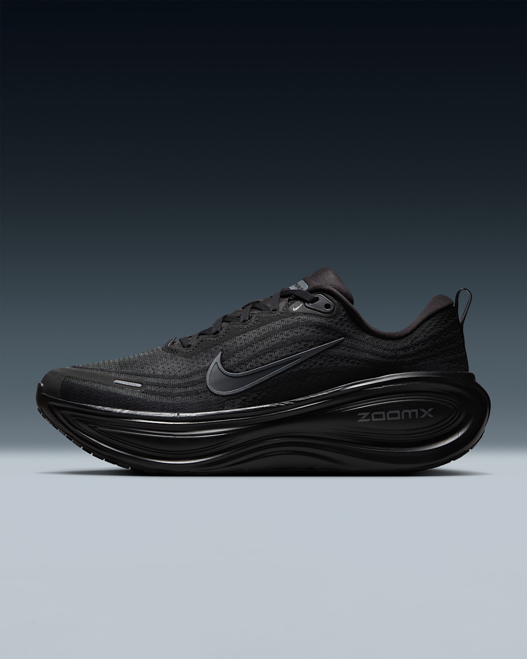 Nike Vomero Plus Men's Road Running Shoes - Black/Metallic Dark Grey/Cool Grey/Dark Smoke Grey