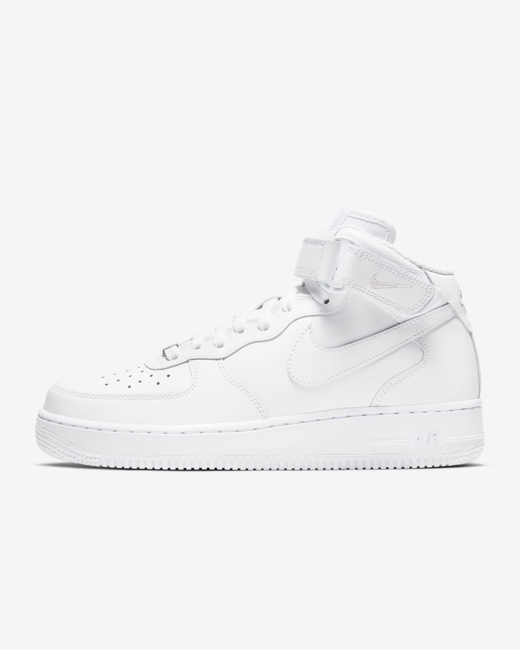 Nike Air Force 1 '07 Mid Women's Shoe - White/White/White