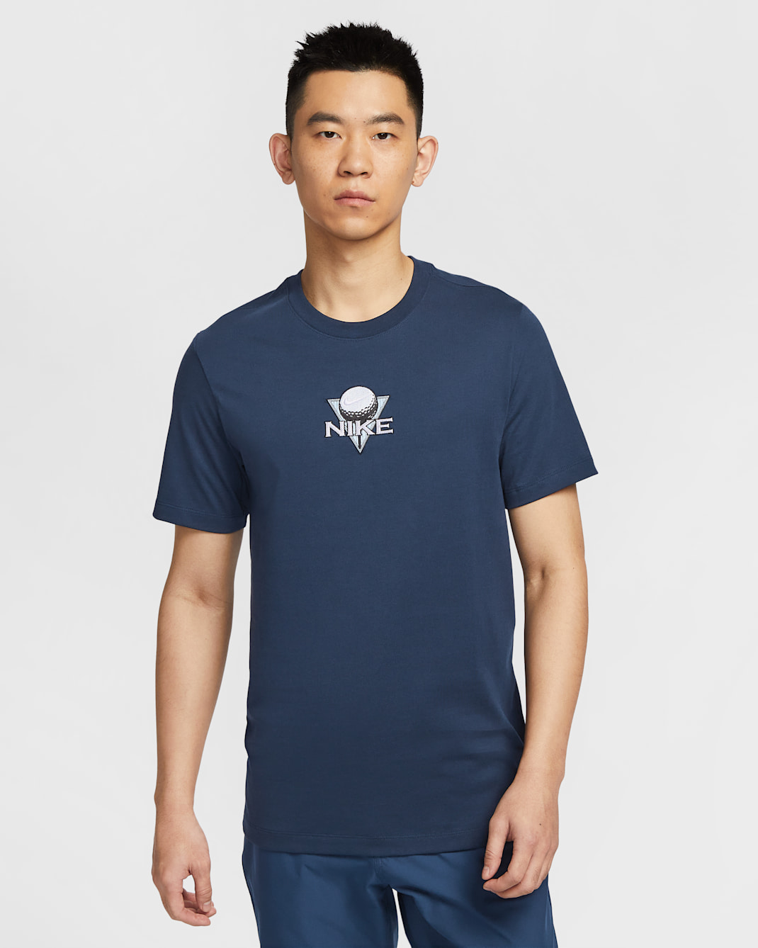 Nike 男款高爾夫 T 恤 - Obsidian