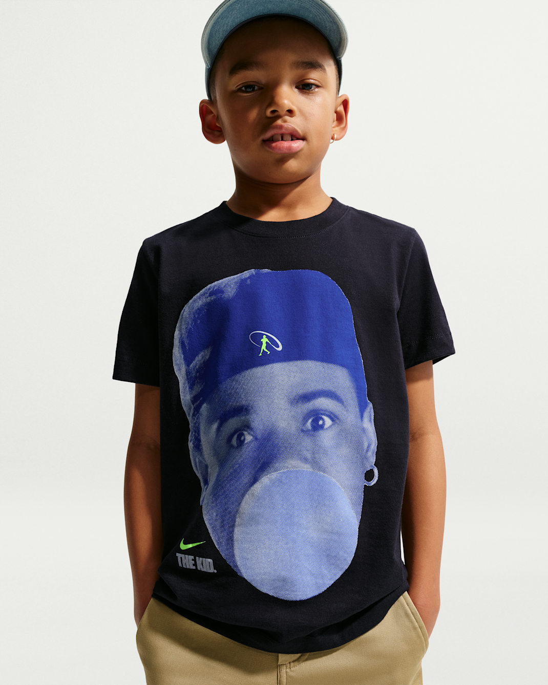 Nike Sportswear Big Kids' T-Shirt - Black