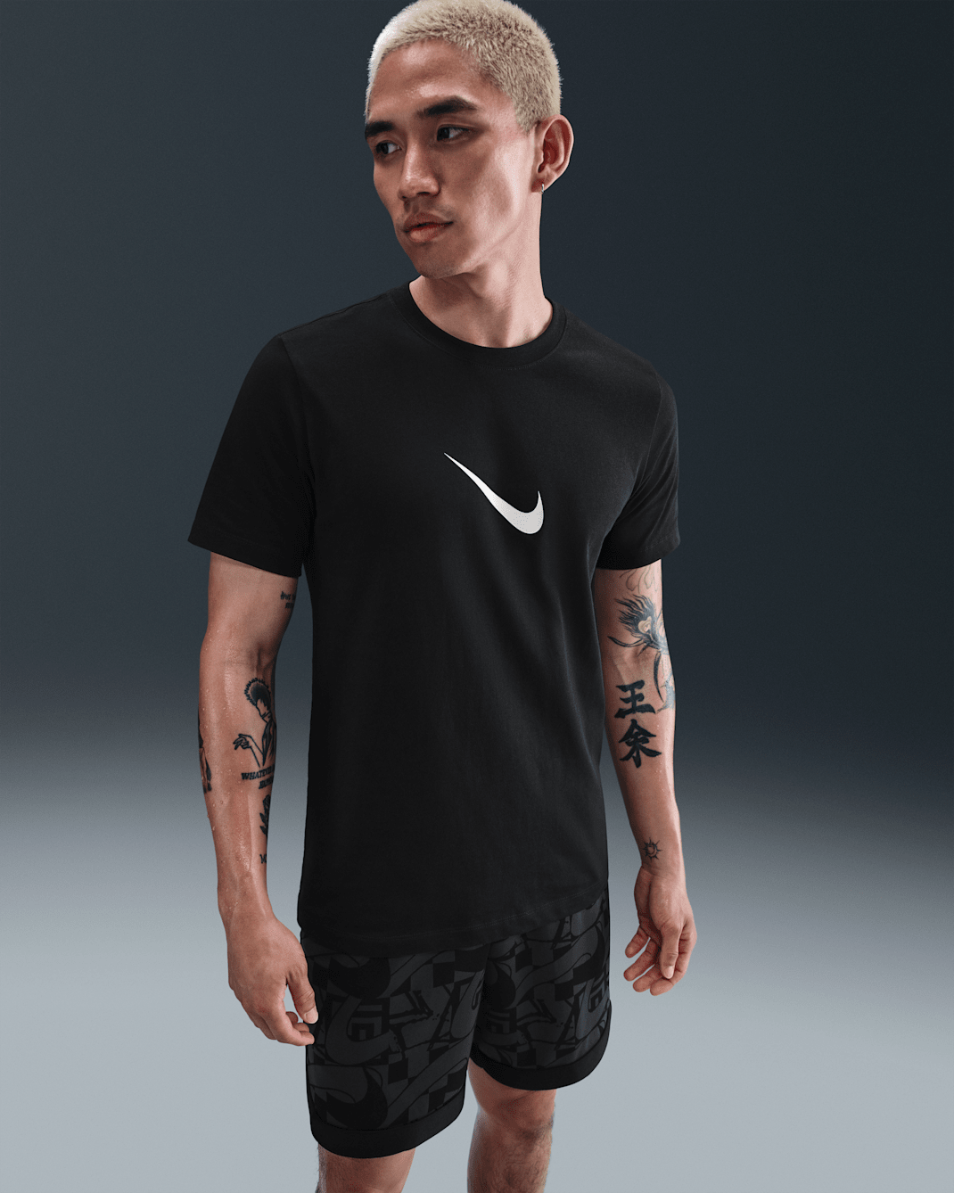 เสื้อยืดผู้ชาย Giannis - ดำ