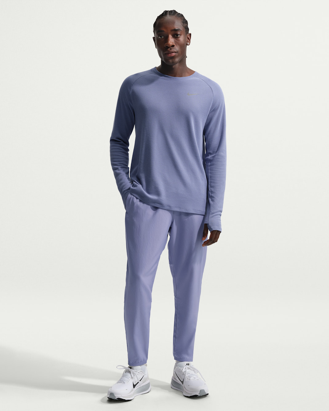 Nike Challenger Dri-FIT geweven hardloopbroek voor heren - Iron Purple