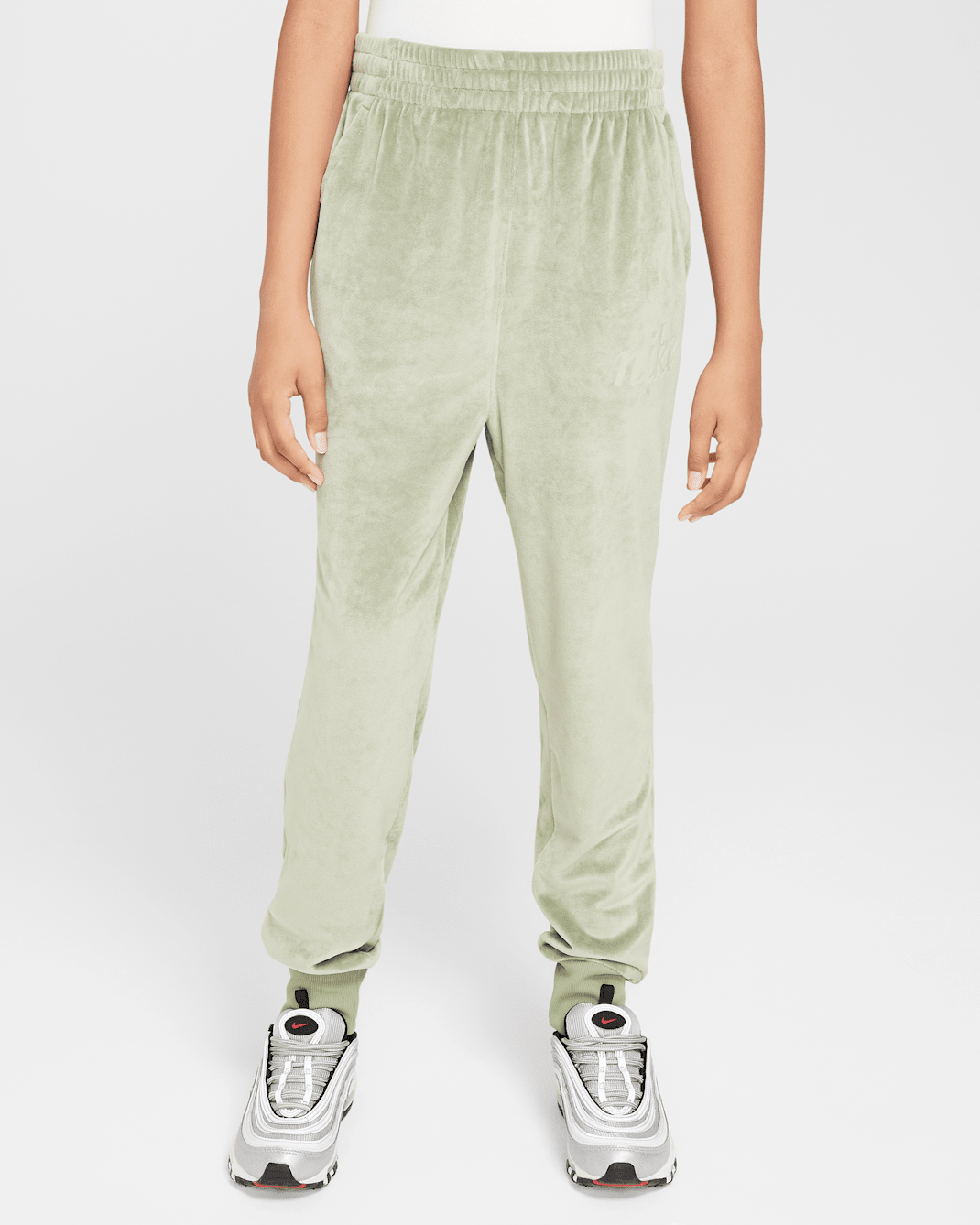 Nike Sportswear Girls' Joggers - Oil Green/Jade Horizon