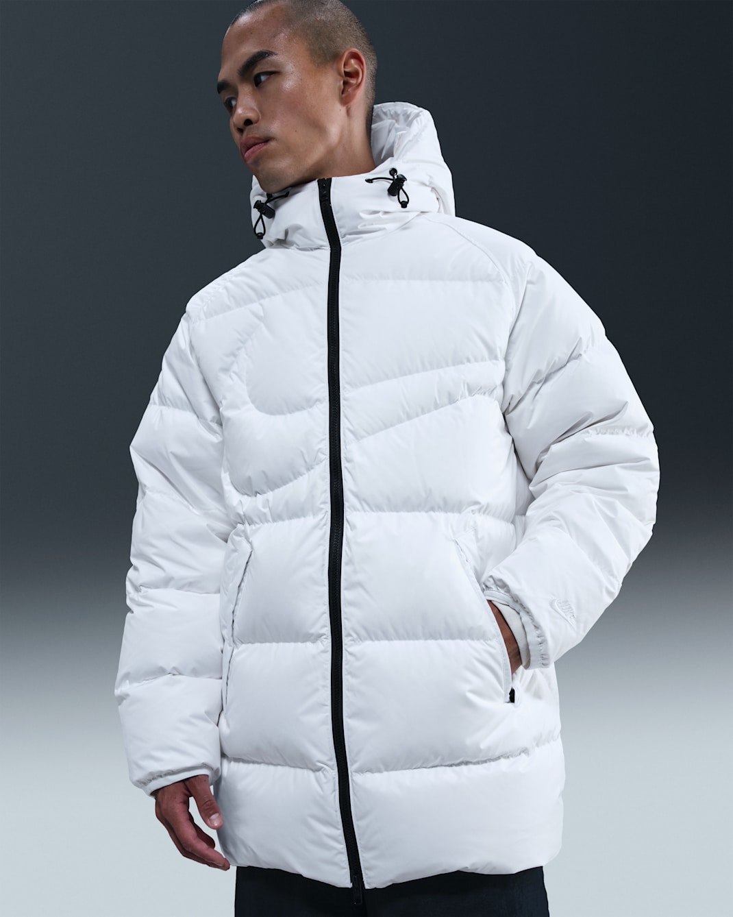 ナイキ スポーツウェア クラブ メンズ Therma-FIT ルーズ パーカー - ホワイト/ホワイト