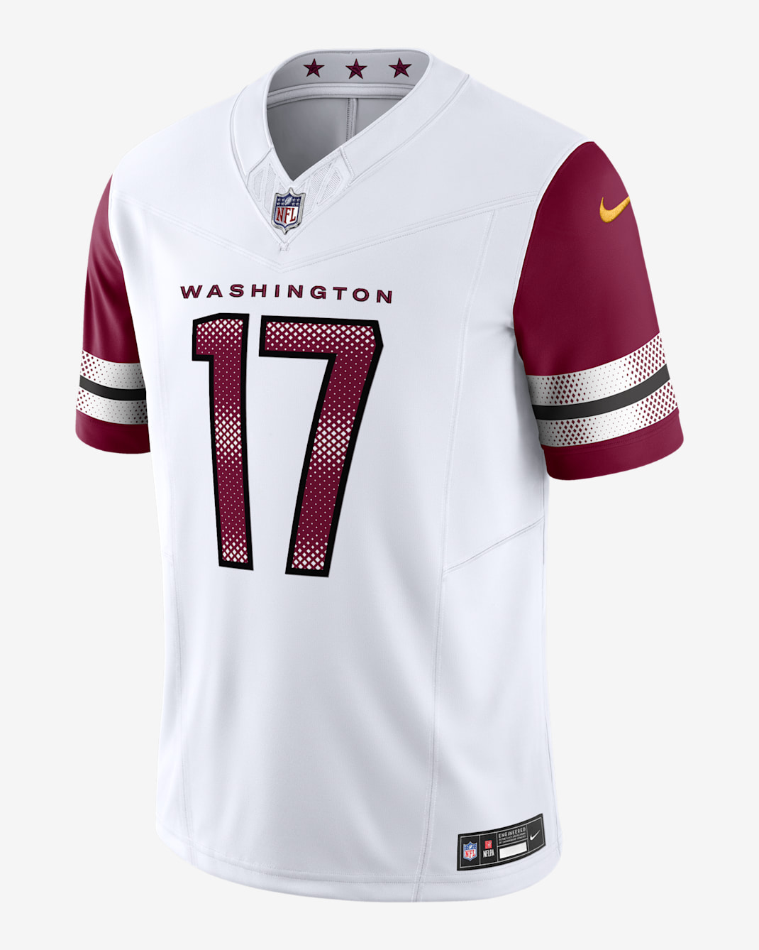 Jersey de fútbol americano Nike Dri-FIT de la NFL Limited para hombre Terry McLaurin Washington Commanders - Blanco