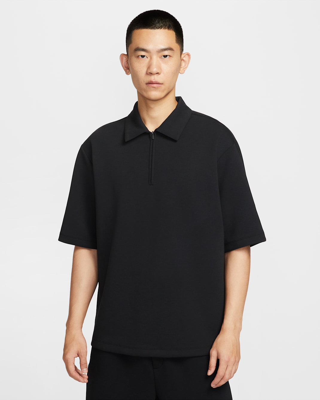 Nike 24.7 ImpossiblySoft Men's Dri-FIT Polo - Black/Dark Smoke Grey
