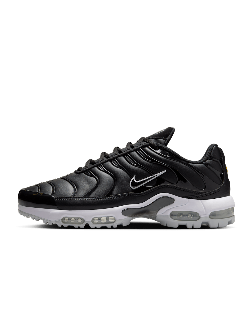 Nike Air Max Plus G Golfschuh - Schwarz/Gold/Salsa Red/Weiß