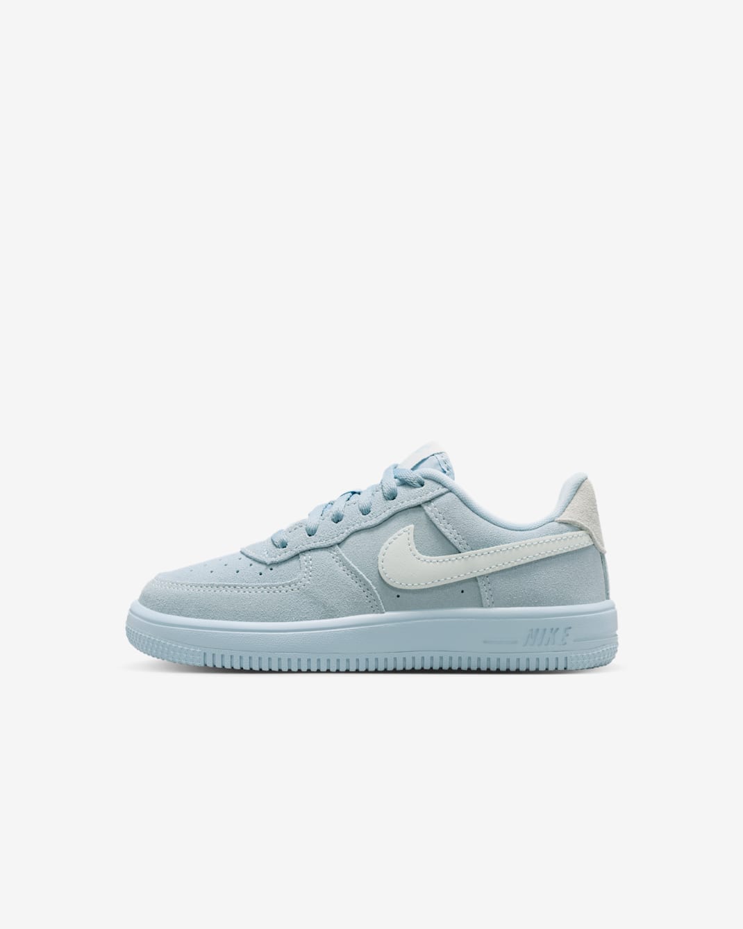Nike Force 1 Low LV8 1 Little Kids' Shoes - Light Armory Blue/Pure Platinum
