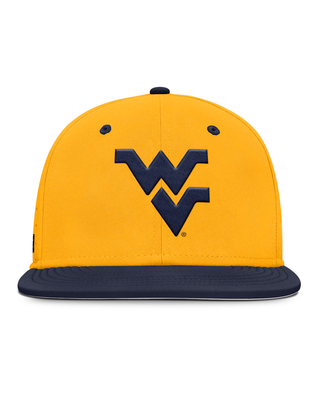 West Virginia Mountaineers Dugout True Men’s Nike Dri-FIT College Fitted Hat - Gold