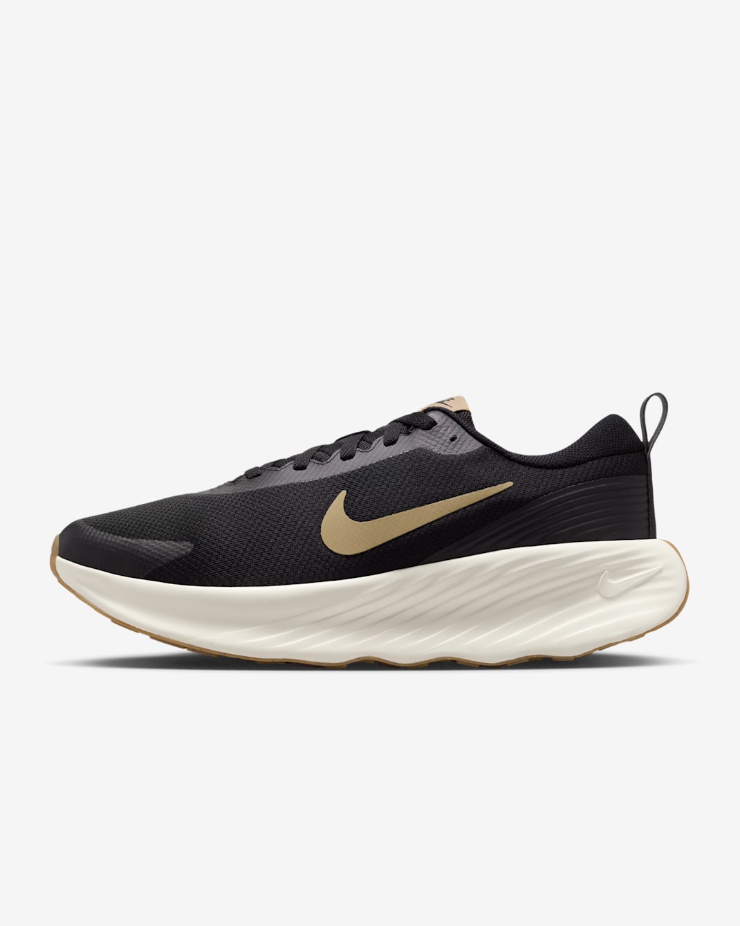 Tenis de caminata para hombre Nike Promina - Negro/Vela/Marrón claro goma/Beige paracaídas
