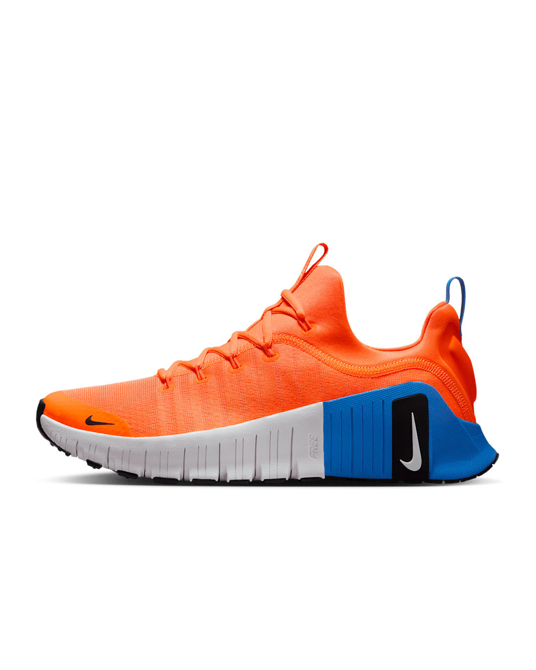 Nike Free Metcon 6 work-outschoenen voor heren - Total Orange/Photo Blue/Zwart/Wit