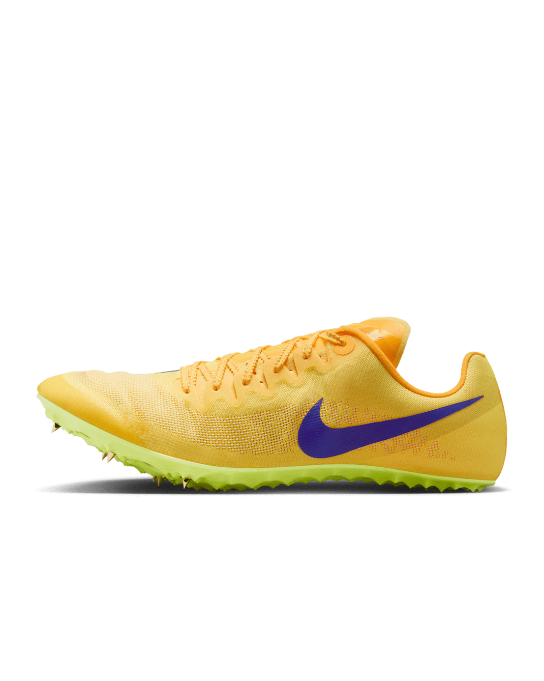Nike Zoom Ja Fly 4 Athletics Sprinting Spikes - Citron Pulse/Volt Ice/University Gold/Indigo Burst