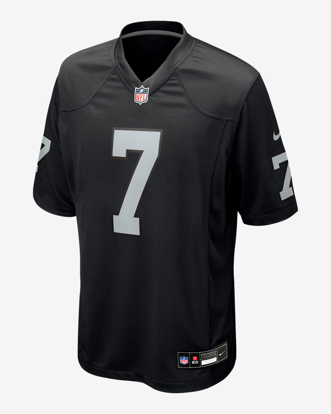Geno Smith Las Vegas Raiders Men's Nike NFL Game Jersey - Black