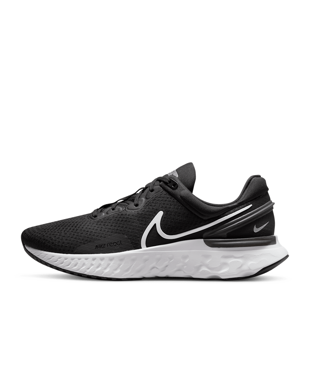 Nike React Miler 3 Men's Road Running Shoes - Black/White
