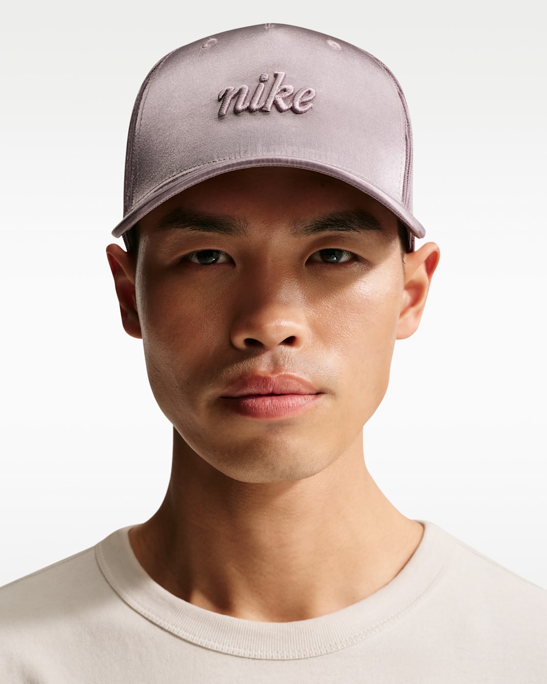 Gorra de rejilla premium con estructura Nike Rise - Mena violeta claro