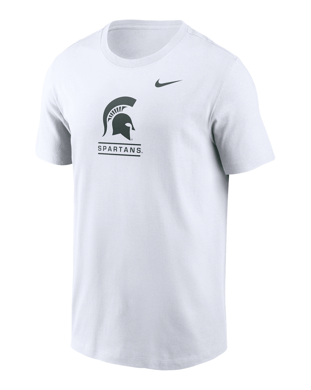Michigan State Spartans Men's Nike College T-Shirt - White