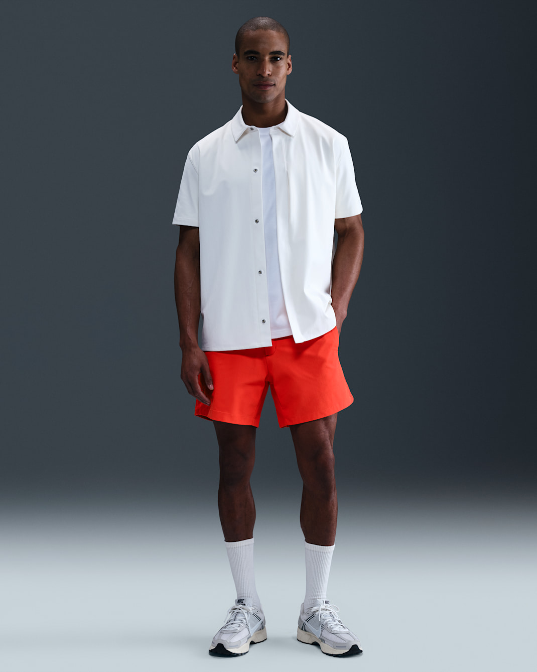 Nike 24.7 PerfectStretch Men's Dri-FIT 6" Shorts - Picante Red/Mystic Red