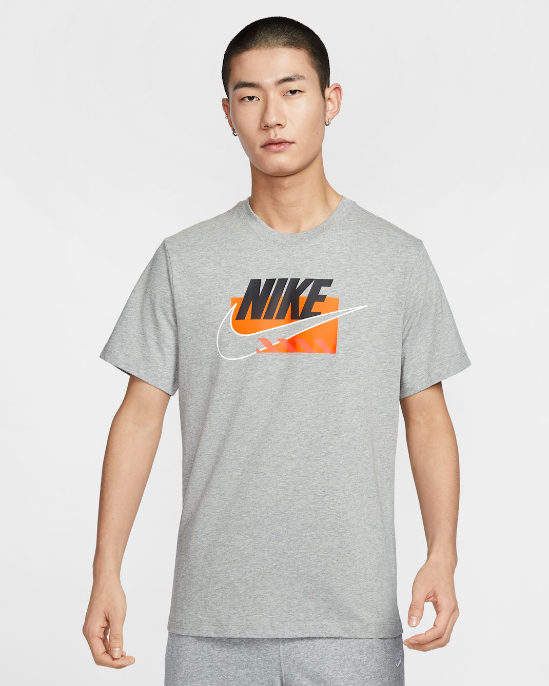 Nike Sportswear Men's T-Shirt - Dark Grey Heather