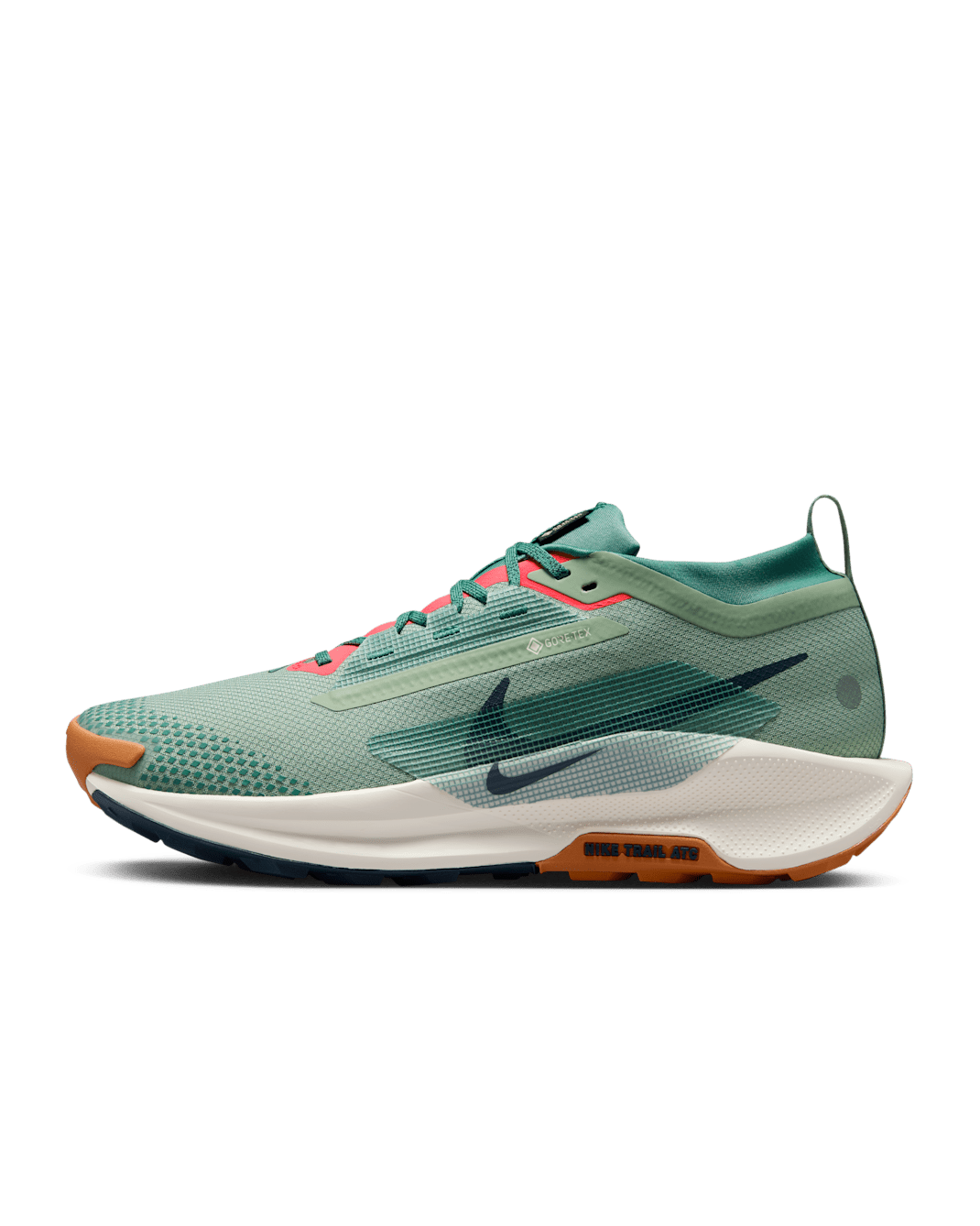 Nike Pegasus Trail 5 GORE-TEX Men's Waterproof Trail-Running Shoes - Jade Horizon/Bicoastal/Pale Ivory/Armoury Navy
