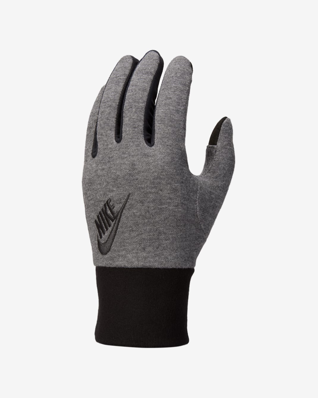 나이키 클럽 플리스 남성 글러브 - 차콜 헤더/블랙/블랙