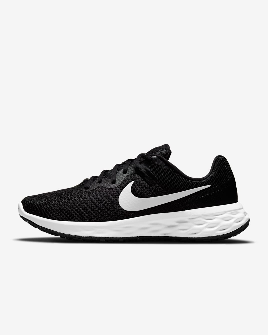Nike Revolution 6 Men's Road Running Shoes - Black/Iron Grey/White