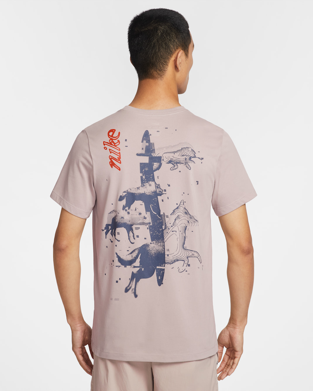 Nike Men's Dri-FIT Running T-Shirt - Moon Particle