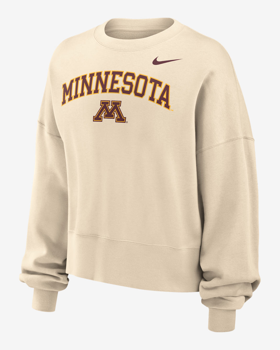 Minnesota Phoenix Fleece Women's Nike College Crew-Neck Sweatshirt - Natural