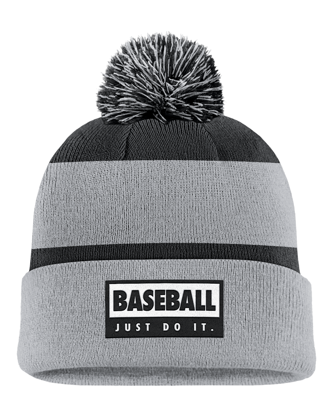 Nike Swoosh Peak Baseball Beanie - Wolf Grey