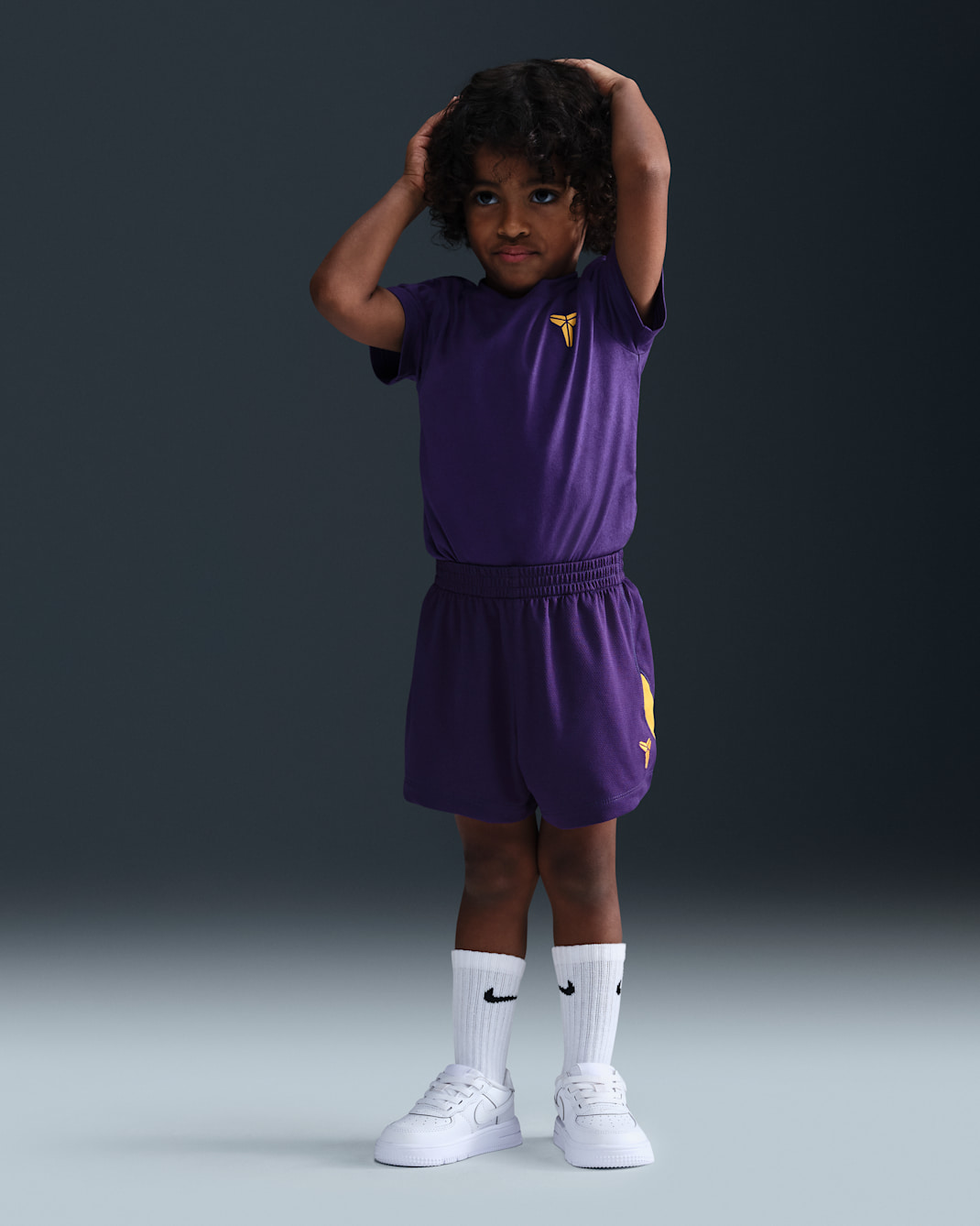 Shorts infantiles Nike Dri-FIT Kobe Bryant - Morado cancha