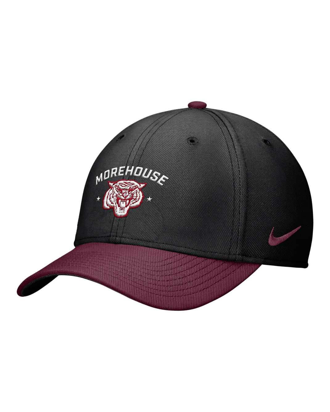Gorra Dri-FIT SwooshFlex Nike Rise College (Morehouse College) - Negro